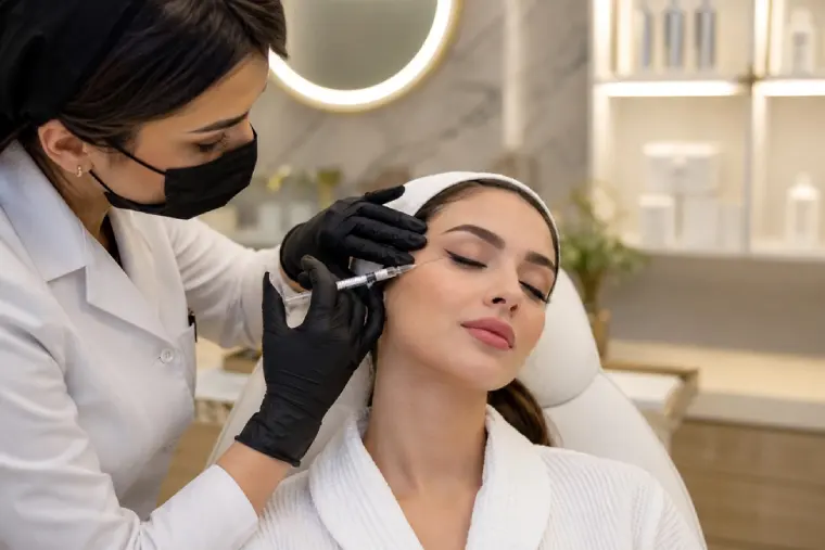 بوتاکس چشم گربه ای